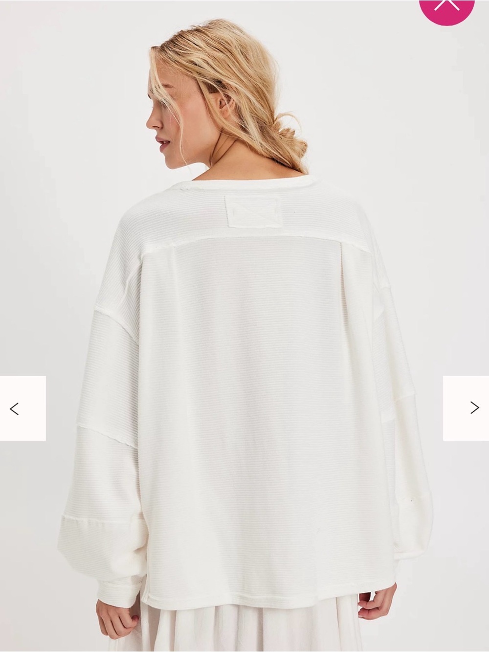 Free People Cream Pullover - Picture 6 of 9